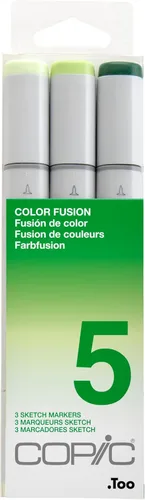 Copic Marcadores de alcohol, marcadores artísticos de doble punta de pincel para adultos, marcadores de boceto permanentes ultra mezclables para