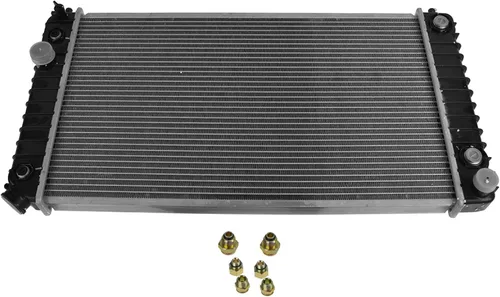 Miniatura 223 de Ensamble de Radiador TRQ Tanques de Plástico Núcleo de Aluminio Compatible con Chevy Buick Pontiac Oldsmobile