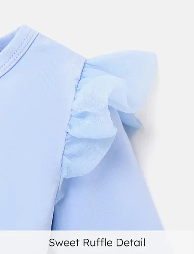 Miniatura 5 de Disney Vestido de tul de manga larga para bebé de princesa, disfraz de fiesta de cumpleaños