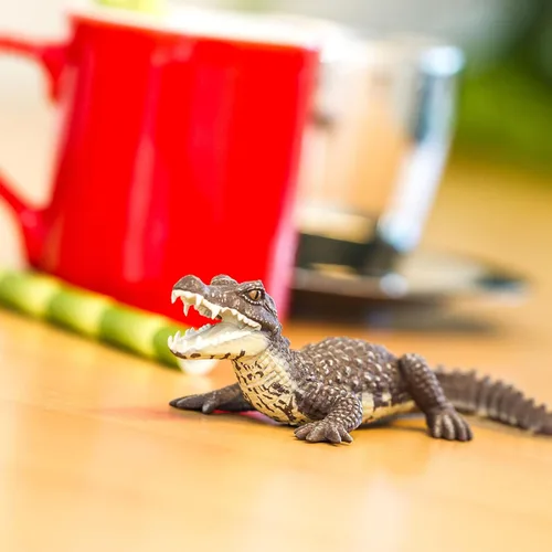 Miniatura 6 de Safari Ltd. Figura de caimán – Figura realista de reptil de 5 pulgadas – Juguete educativo para niños, niñas y niños a partir de 3 años
