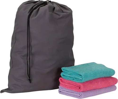 Miniatura 6 de Bolsa para ropa sucia de algodón natural extra grande, de Household Essentials