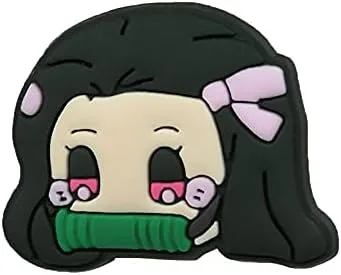 Miniatura 8 de 11 dijes para zapatos de anime Kimetsu no Yaiba Chibi, accesorios para zuecos de manga y zuecos de Demon Slayer Croc Charm para una variedad