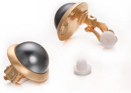 Miniatura 22 de Yoursfs Clip on Earrings for Women Round Faux Pearl Earrings Clipon 18K Gold Plated Non Pierced Earring Jewelry