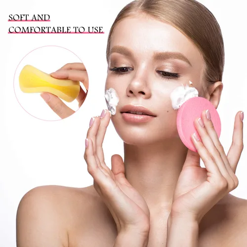 Miniatura 3 de Patelai 120 esponjas faciales comprimidas para esteticistas, eliminación de maquillaje facial, almohadilla de esponja de limpieza, exfoliante, spa