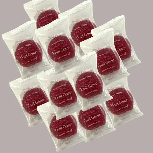 Miniatura 5 de Gemas de fruta envueltas individualmente, dulce suave sabor toronja únicamente - 1 libra, (16 oz)