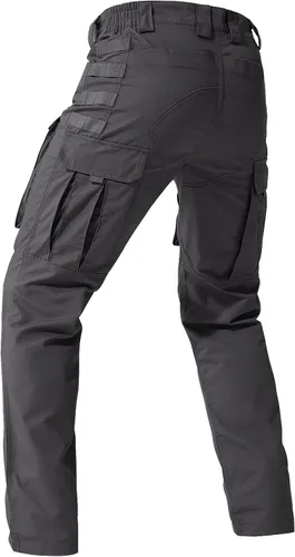 FREE SOLDIER Pantalones cargo para hombre, pantalones tácticos para hombre, elásticos, duraderos Ripstop EDC pantalones de trabajo para senderismo