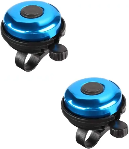 Miniatura 14 de Accmor Campana de Bicicleta Clásica, Campana de Bicicleta de Aluminio, Campana de Bicicleta de Sonido Fuerte Nítido y Claro para Adultos y Niños