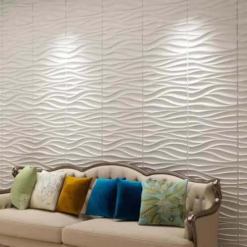 Miniatura 99 de Art3d Panel de Pared de Diamante 3D de PVC Dentado a Juego-Negro Mate, para Decoración Interior Residencial y Comercial Diamante mate negro