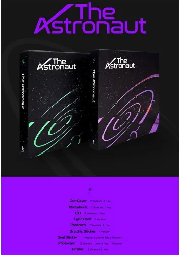 Miniatura 2 de Jin solo álbum (BTS) The Astronaut Version 01