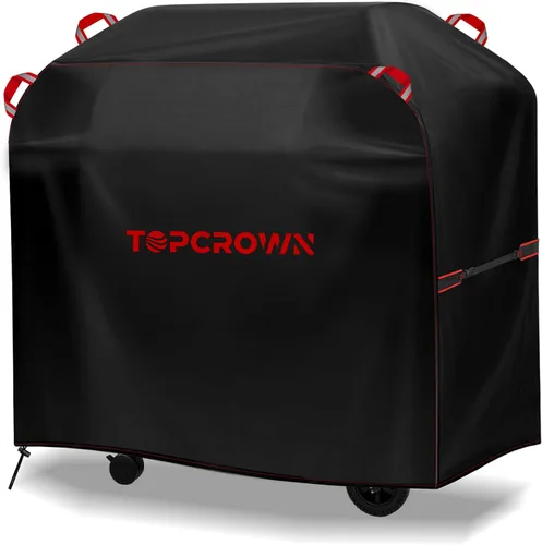 Miniatura 7 de TOPCROWN Funda para parrilla al aire libre, ajuste universal para parrilla de gas de barbacoa de 30 a 32 pulgadas, impermeable, anti-UV, tela Oxford