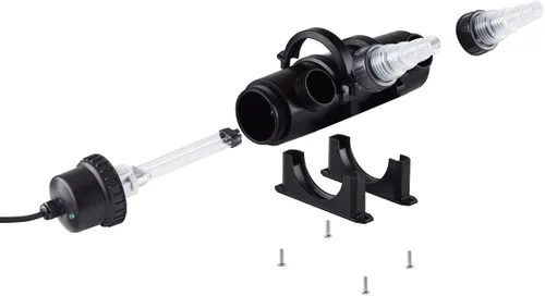 Miniatura 5 de Alpine Corporation Clarificador UV de 9 vatios de 4 pulgadas de alto diseñado para uso fuera del agua Negro