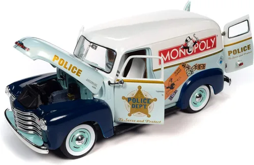 Miniatura 2 de Auto World Monopoly 1948 Chevrolet Panel Delivery w/Resin Figura 1:18