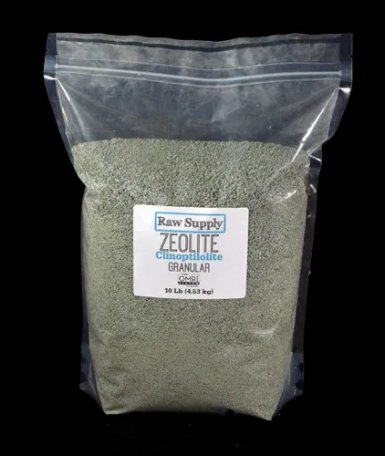 Zeolita granular de 10 libras - Agente de abono orgánico para abono absorbente multiuso