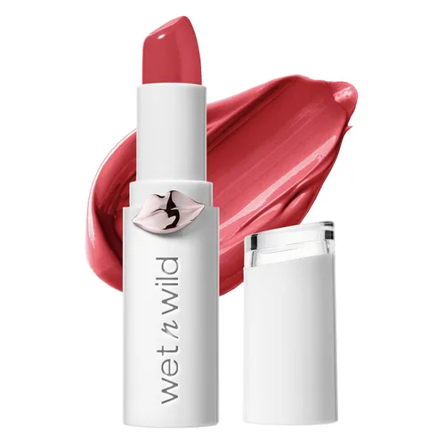 Miniatura 27 de wet n wild Mega Last Lápiz Labial de Alto Brillo, Color de Labios, Infundido con Aceites de Semillas para un Brillo Alto Nutritivo, Color Cremoso