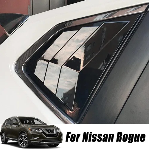 Miniatura 2 de BOYUER Para Nissan Rogue 2014-2020 Estilo Carreras Laterales Traseras Laterales Rejillas de Estilo Deportivo Cubierta de Rejillas de Cucharada