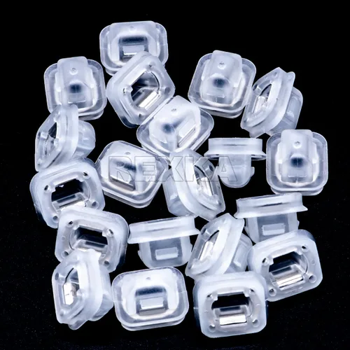 Miniatura 7 de Rexka 15 Uds. Moldura interior Retenedor de puerta de moldura de acabado Clips E46 E90 E91 X5 Compatible con BMW 320i 323i 325i 328i 330i M3 X5 E53