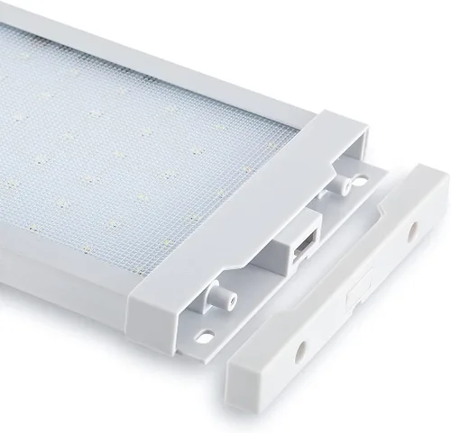 Miniatura 6 de Raycharm Lámpara LED interior para caravana y barco marino debajo del gabinete de 10.2 x 5.9 pulgadas, haz blanco frío de 6000 K incluso difusa