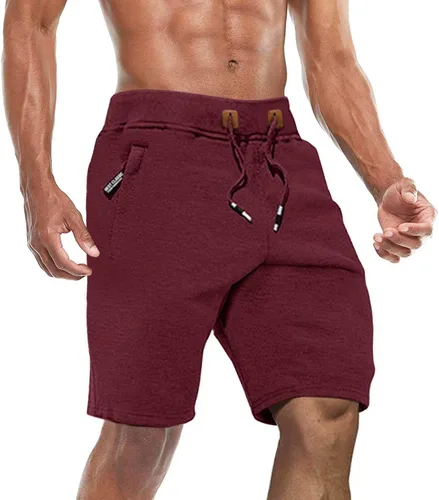 BIYLACLESEN Pantalones cortos de correr para hombre, ligeros, para entrenamiento, gimnasio, entrenamiento, bolsillos con cremallera