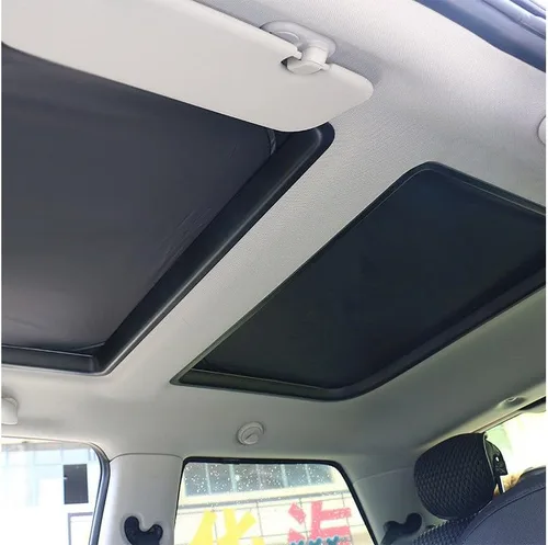 Miniatura 3 de QQJ 2 unidades de parasol plegable para techo corredizo para automóvil de pasajeros, con aislamiento térmico, para Mini Cooper, Clubman y Countryman