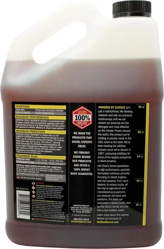 Miniatura 6 de Hot Shot's Secret Paquete de aditivos para combustible diésel, anti-gel de invierno (1 galón) + tratamiento diésel diario (1 galón)