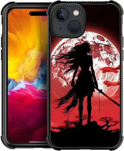 Miniatura 22 de CARLOCA Funda compatible con iPhone 11 Pro Max, patrón de carretera del desierto naranja alienígena, ultra protección, a prueba de golpes
