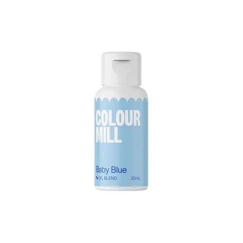 Colour Mill - Colorante para alimentos a base de aceite, 0.68 onzas (20 ml), azul bebé