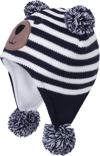 Miniatura 2 de LANGZHEN Gorro de invierno para niños pequeños gorro cálido con forro polar para bebés y niñas
