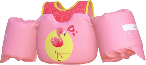 Miniatura 8 de Dark Lightning Chaleco de natación para niños de 2, 3, 4, 5, 6 y 7 años, flotadores para niños pequeños con alas de brazo de 30 a 50 libras, chaleco
