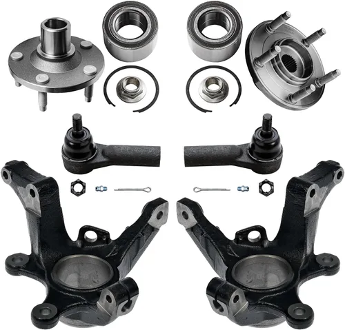 Miniatura 70 de Detroit Axle - Kit de nudillos delanteros derechos RWD para Chevrolet GMC Silverado Suburban Sierra 1500 Avalanche Tahoe Yukon Cadillac Escalade