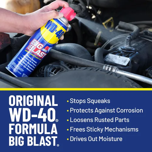Miniatura 4 de WD-40 Fórmula original, producto multiusos con spray Big-Blast, 18 onzas
