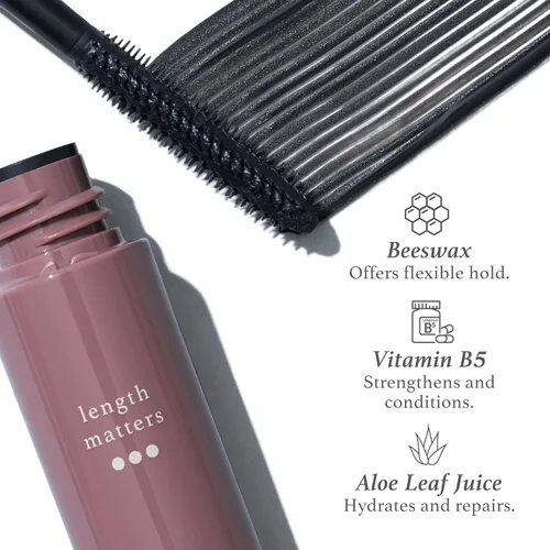 Miniatura 3 de Julep Length Matters Buildable - Máscara de pestañas alargadora, color negro, 0.34 onzas líquidas