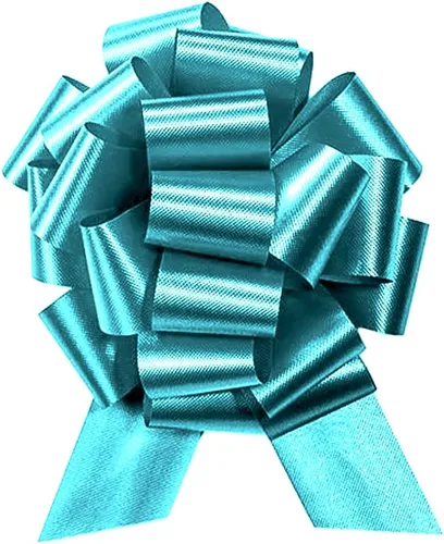Miniatura 4 de PMU Lazos de cuerda para tirar – Lazos de regalo para bodas, cumpleaños y aniversarios – Lazos de cinta para flores y decoración de cestas – Lazo