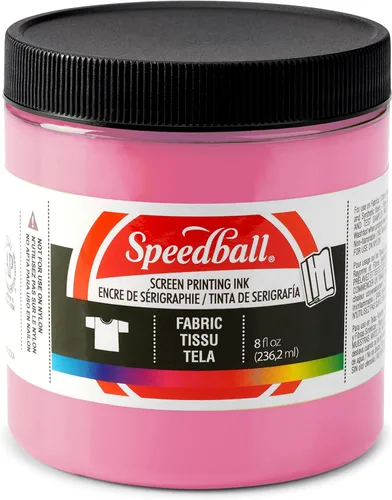 Miniatura 49 de Speedball Tinta de impresión de pantalla de tela, 8 onzas, color negro para impresión de camisetas y serigrafía