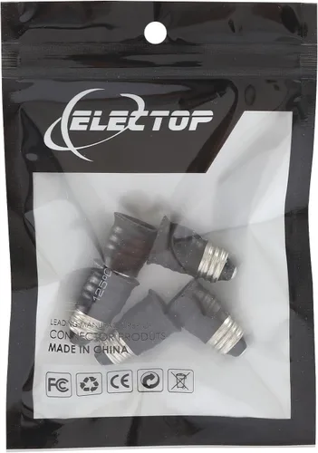 Miniatura 6 de ELECTOP Adaptador de base de bombilla LED E11 a E12, convertidor de lámpara de enchufe de luz (paquete de 5)