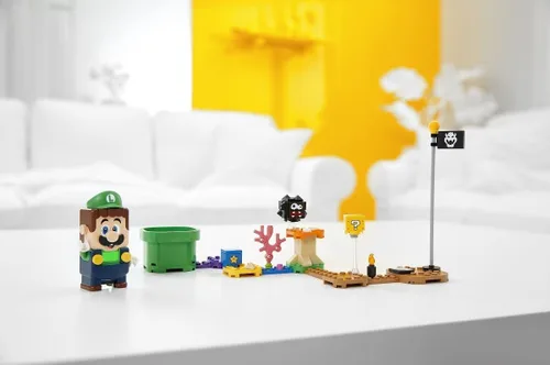 Miniatura 5 de Lego 30389 Super Mario Set en Bolsa con Plataforma y Set de Champiñón