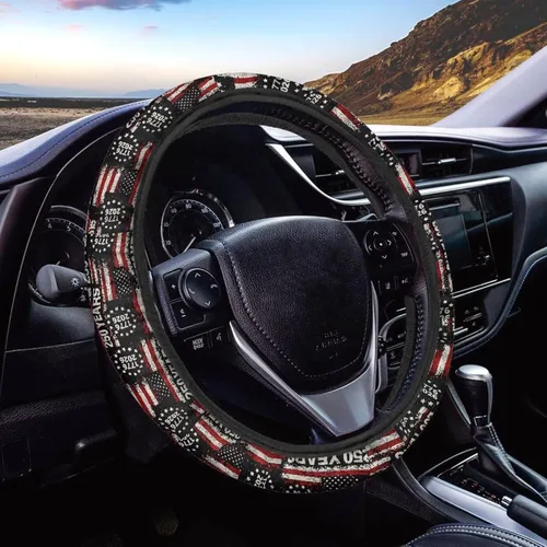 Miniatura 25 de AFPANQZ - Fundas para volante con diseño de nebulosa y galaxia, 14-15 pulgadas, ajuste universal, para la mayoría de los coches, sedanes, SUV