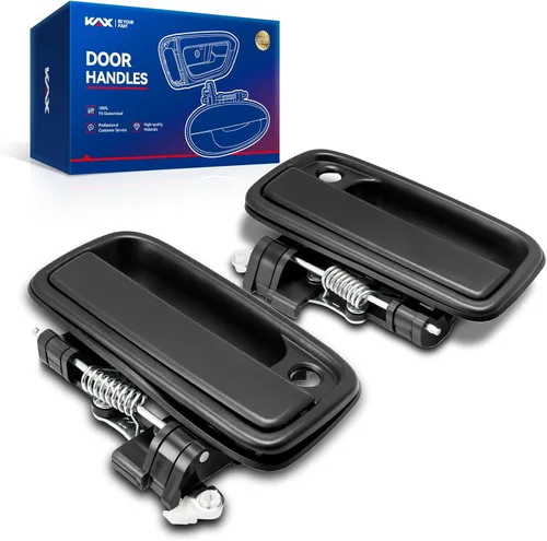 Miniatura 12 de KAX Manija de puerta exterior de ABS para conductor, 4 piezas, compatible con Toyota Tundra 2007-2019; reemplaza