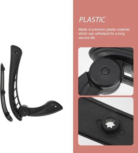 Miniatura 9 de Tofficu Accesorios de oficina, 2 piezas, reposabrazos para silla de oficina, soporte vertical, almohadilla universal para silla, codos, antebrazo