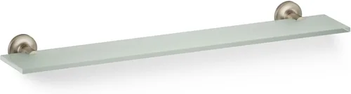 Kohler K-14440-BN Purist - Estante de cristal de níquel cepillado vibrante Negro mate