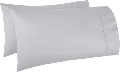 Miniatura 9 de Kamas - Juego de 2 fundas de almohada estándar de gran tamaño para adaptarse a tus almohadas de gran tamaño, grandes y reforzadas, 100% algodón