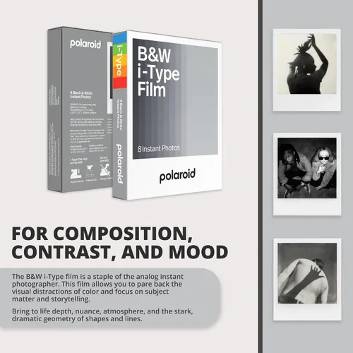 Miniatura 11 de Polaroid Now Plus Generation 3 Cámara instantánea con sistema de enfoque automático de dos lentes y modo manual (blanco) paquete con kit de película