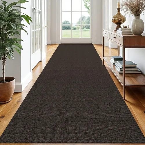 Miniatura 166 de EARTHALL Alfombra pequeña de 2 x 3 pies, lavable para entrada, antideslizante, trenzada, alfombra para puerta interior y exterior, alfombra tejida