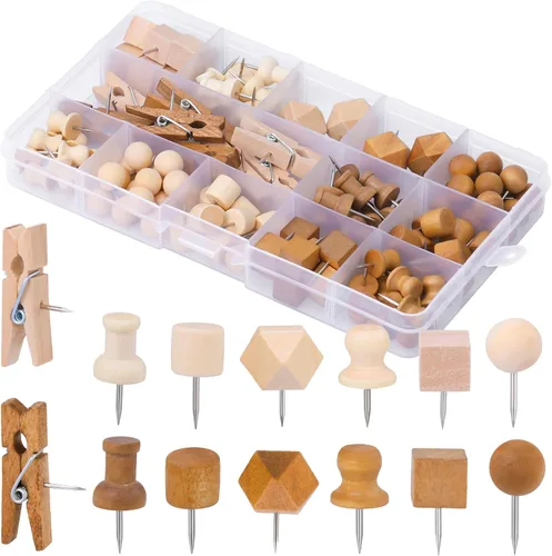 Miniatura 8 de TLKKUE Clips de empuje para tablero de corcho, 50 pines transparentes decorativos para el pulgar para tablero de corcho, fotos, documentos, dibujos