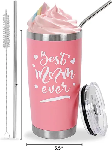 Miniatura 8 de Regalos para la mejor mamá de parte de su hijo e hija, feliz cumpleaños, Navidad, Día de la Madre, ideas inspiradoras para mujeres, regalo