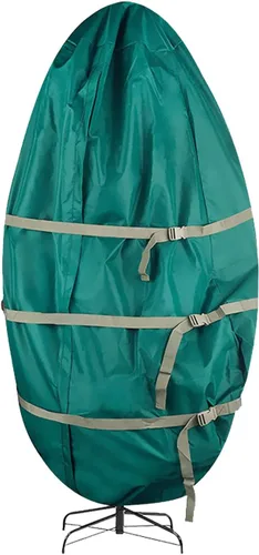JUOPZKENN Bolsa de almacenamiento vertical para árbol de Navidad, bolsa vertical de almacenamiento para árbol de Navidad, cubierta antipolvo para