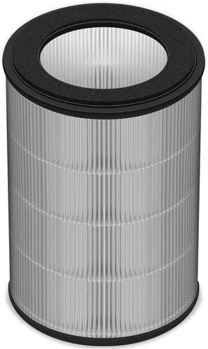 Miniatura 2 de DR-HPA019 Filtro HEPA de repuesto compatible con ventilador de torre Dreo purificador MC710S, filtración de 2 etapas True HEPA H13, 2 en 1 de alta