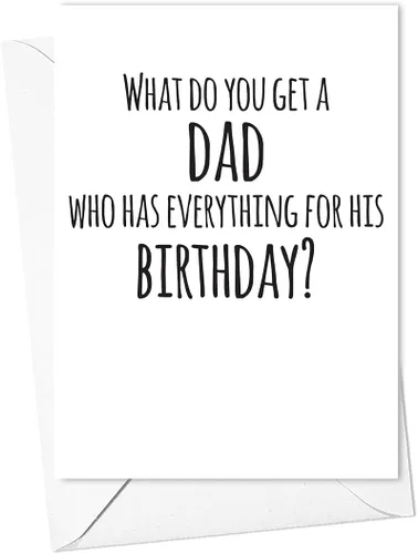 Miniatura 16 de Tarjeta de anuncio de embarazo para papá, tarjeta de revelación de bebé para abuelo: ¿Qué obtienes un papá que lo tiene todo para su día del padre