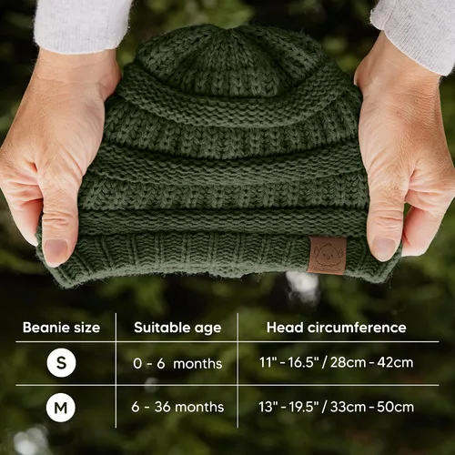 Miniatura 140 de KeaBabies 3-Pack Baby Beanies for Boys, Girls - Stretchy Knit Baby Hats, Cute Newborn