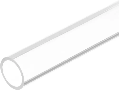Miniatura 40 de MECCANIXITY Tubo acrílico transparente rígido redondo tubo 145 mm (5.7 ") ID 150 mm (6") OD 6" para lámparas y linternas, sistema de refrigeración