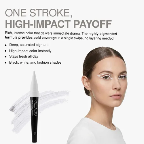 Miniatura 7 de Palladio Immortal Kajals - Delineador de ojos en crema duradera